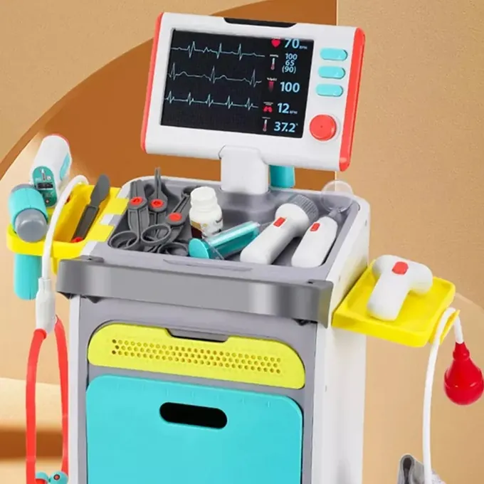 Medical Desk Play Set - Fun Pretend Doctor Toy - Image 9