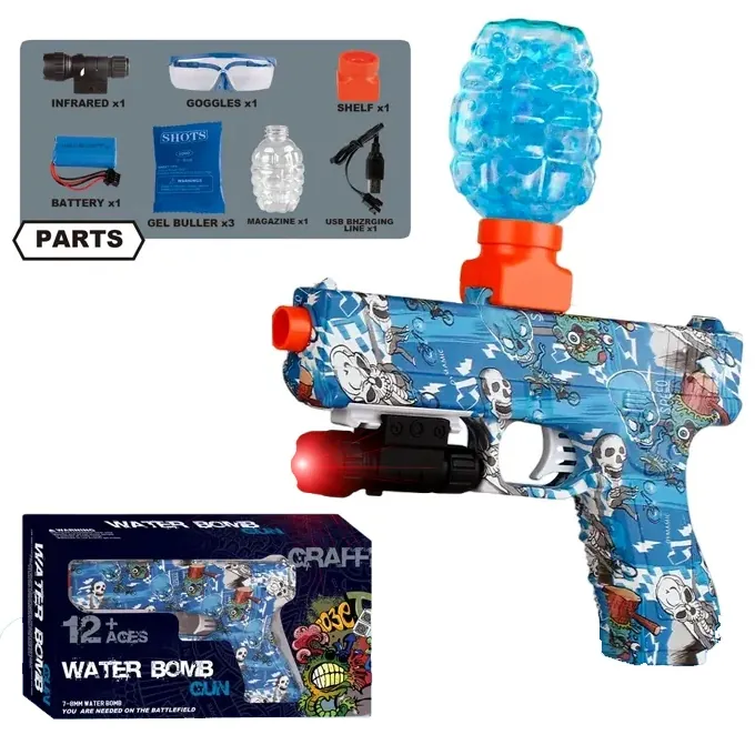 Electric Gel Blaster Rechargeable Toy Gun - Fun Guns & Shooters Toy for Kids