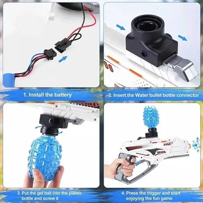 Space Blasting Gel Ball Recharger - Fun Gel Ball Shooter Toy for Kids - Image 6