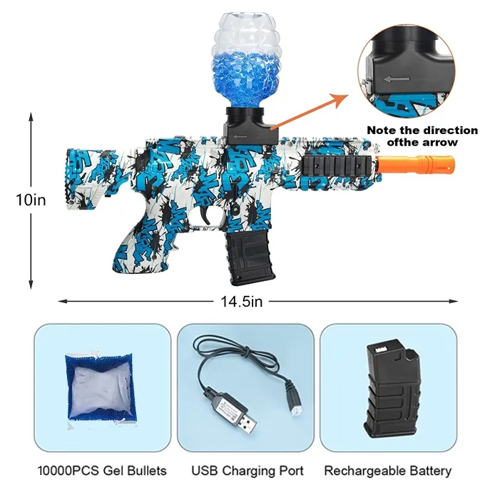 Mini M416 Gel Blaster - Portable Shooting Fun for Kids - Image 2