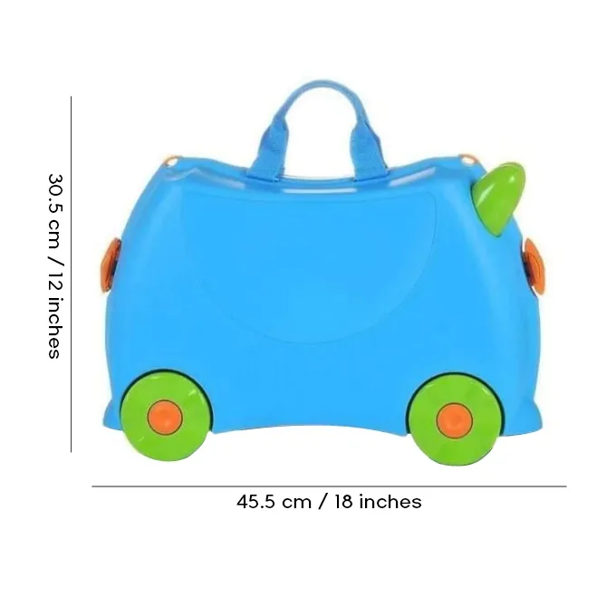 Funcase Briefcase Toy Chest with Wheels ? Convenient Toy for Kids - Image 2