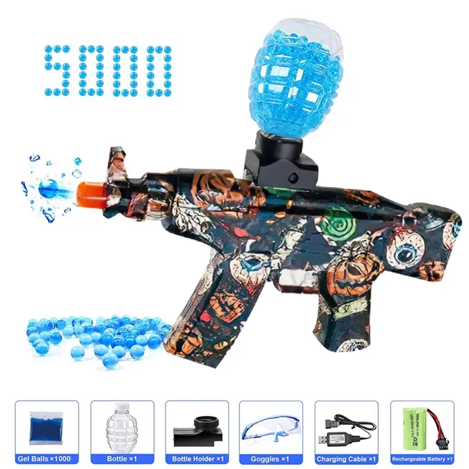 A-47 Gel Blaster with 5,000 Gel Balls - Ultimate Fun for Kids