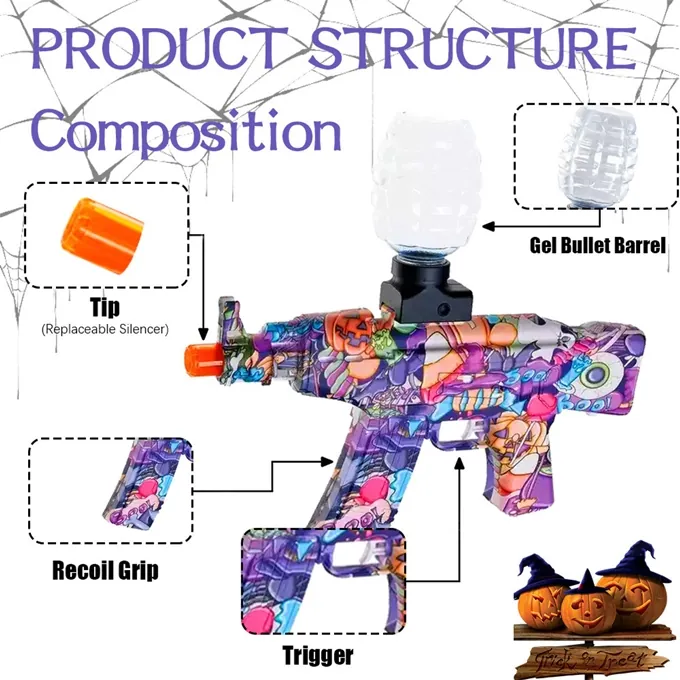 A-47 Gel Blaster with 5,000 Gel Balls - Ultimate Fun for Kids - Image 5
