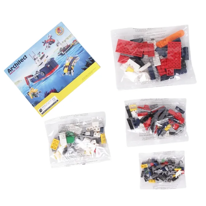 Decool 4-in-1 Architect Ocean Explorer ? Submarine & Ship DIY Toy - Image 5
