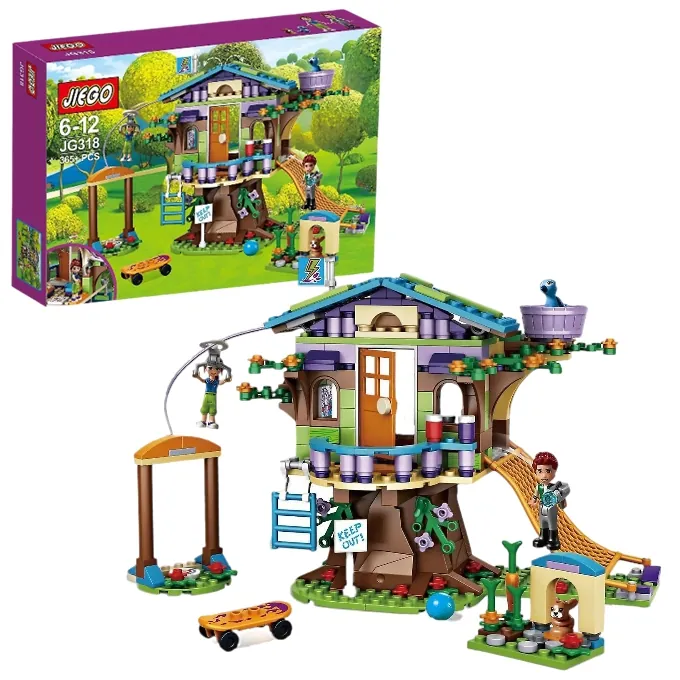 Treehouse Friends Building Kit - 365+ Parts