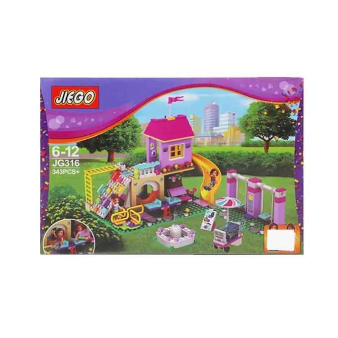 Girls Playground Building Kit - 343 Parts - Image 4