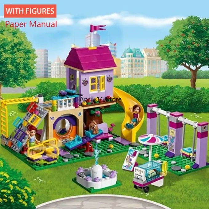 Girls Playground Building Kit - 343 Parts - Image 8