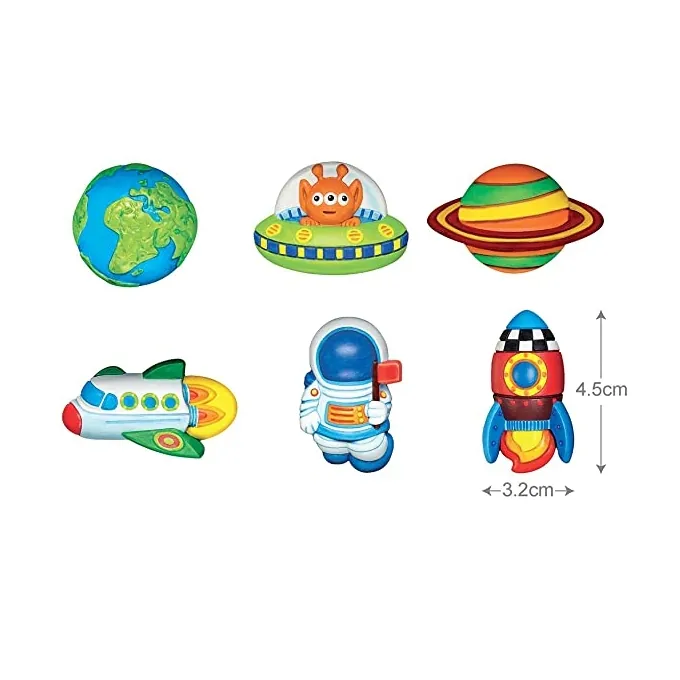 Glow-in-the-Dark Space Mould and Paint Set - High-Quality Toy for Girls - Image 6