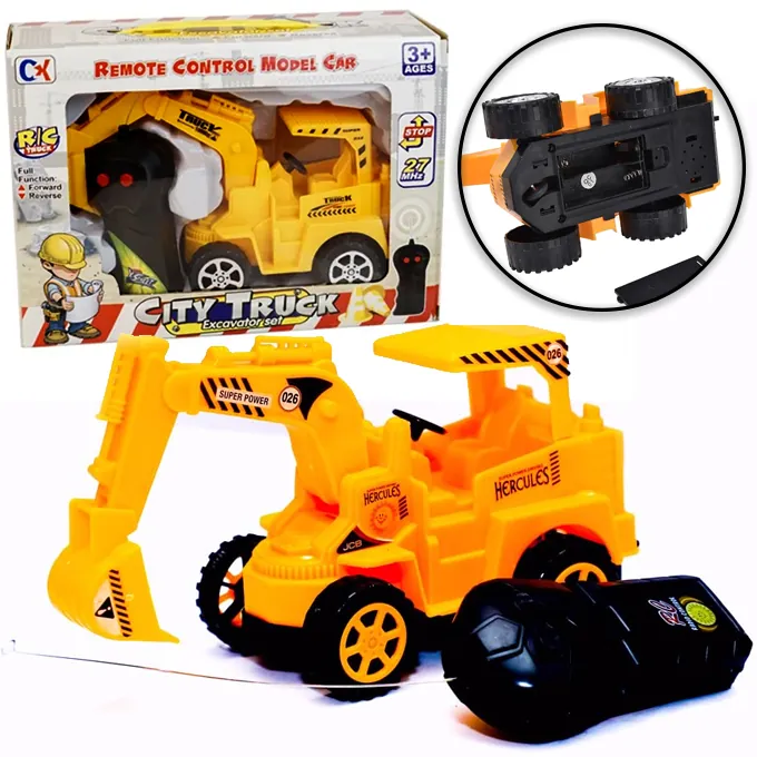 Remote Control 2-Channel City Excavator Truck - High-Quality Remote Control Toy
