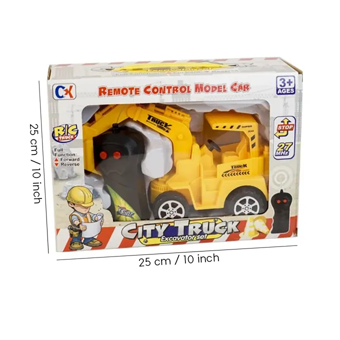 Remote Control 2-Channel City Excavator Truck - High-Quality Remote Control Toy - Image 4