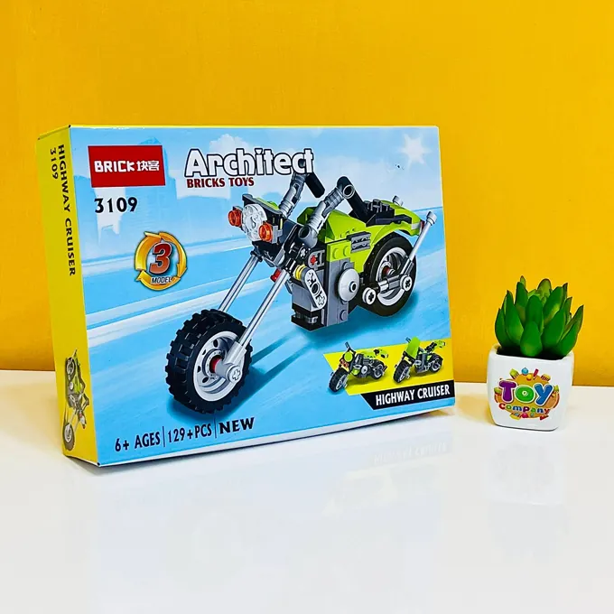3-in-1 Architect Series Highway Cruiser ? DIY Construction Set for Kids - Image 4