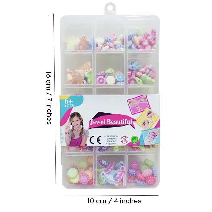 Creative Bead Bracelet Kit - Jewelry Making Toy for Girls - Image 3