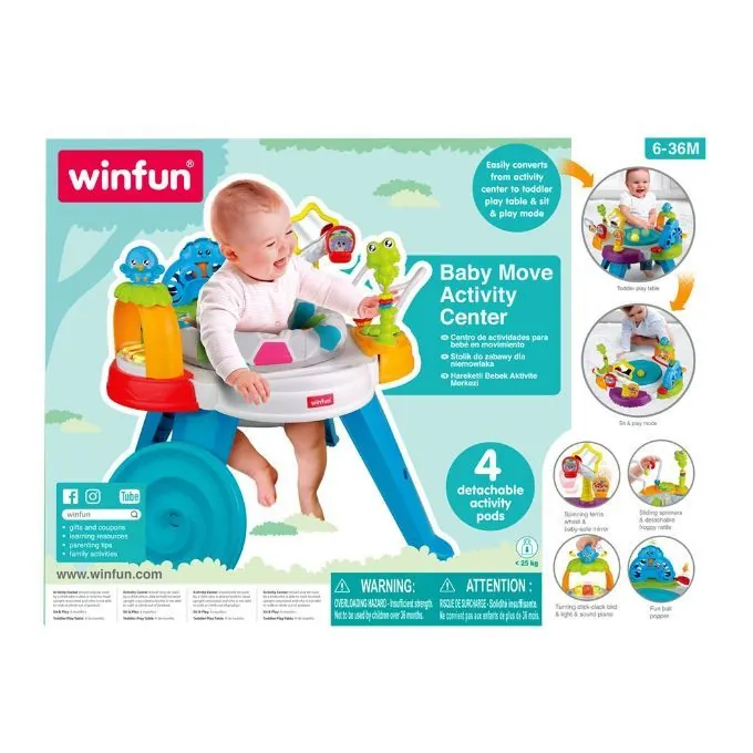 WinFun Baby Move Activity Center - Engaging Play Gym for Newborns - Image 3