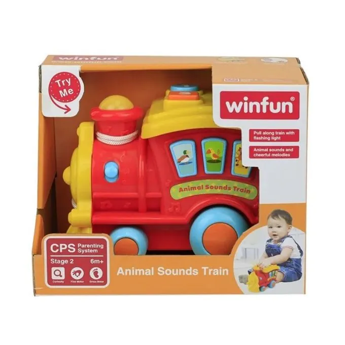 Win-Fun Train Set - Fun and Interactive Track Toy for Kids - Image 3
