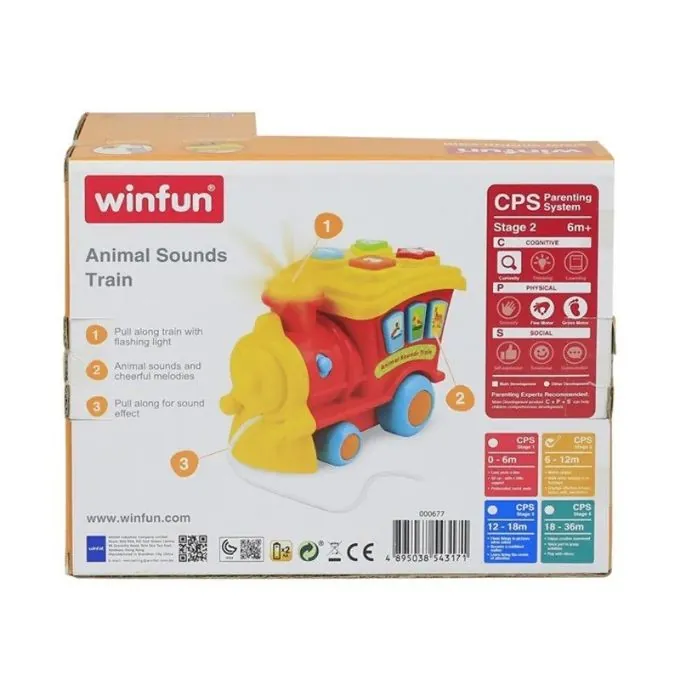 Win-Fun Train Set - Fun and Interactive Track Toy for Kids - Image 2