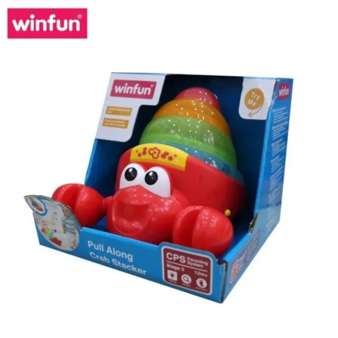 Win-Fun Crab Stacker Toy - Engaging Baby Toy