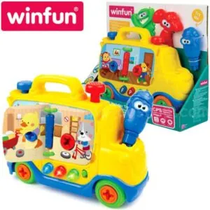 WinFun Junior Builder Tool Truck - Educational Toy for Kids 3+