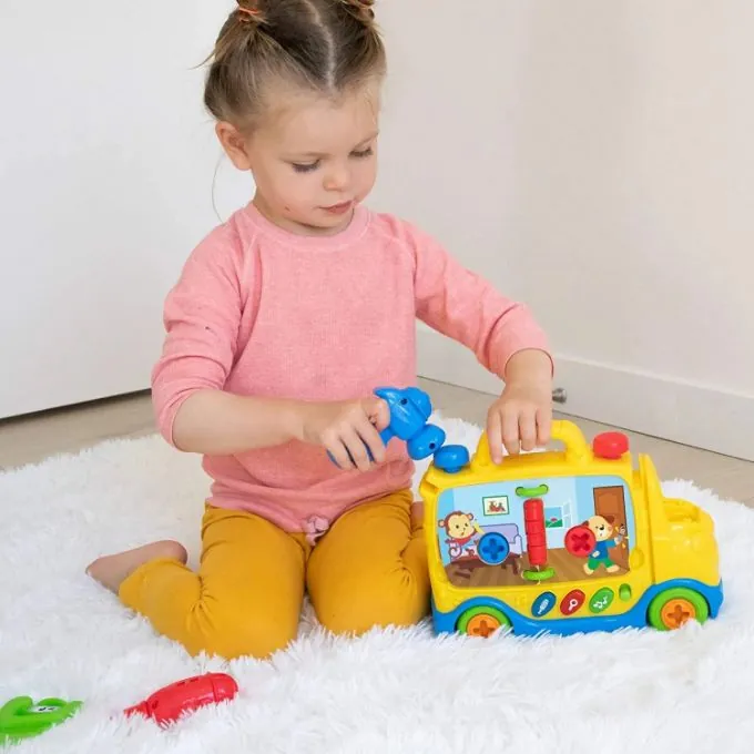 WinFun Junior Builder Tool Truck - Educational Toy for Kids 3+ - Image 3