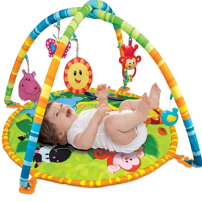 Win-Fun Jungle Gym with Hanging Toys - Fun Activity Toy for Babies - Image 2