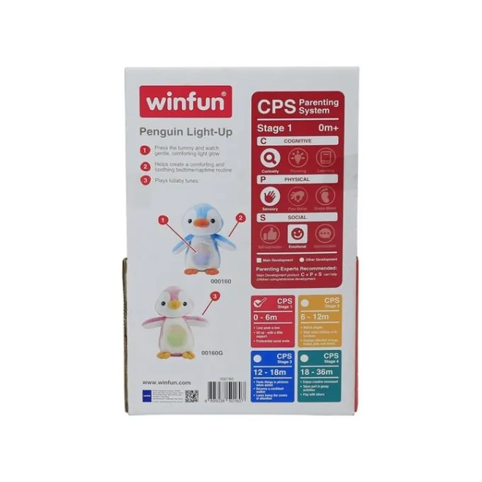 WinFun Penguin Light-Up Stuffed Toy - Interactive Activity Toy for Ages 3-6+ - Image 6