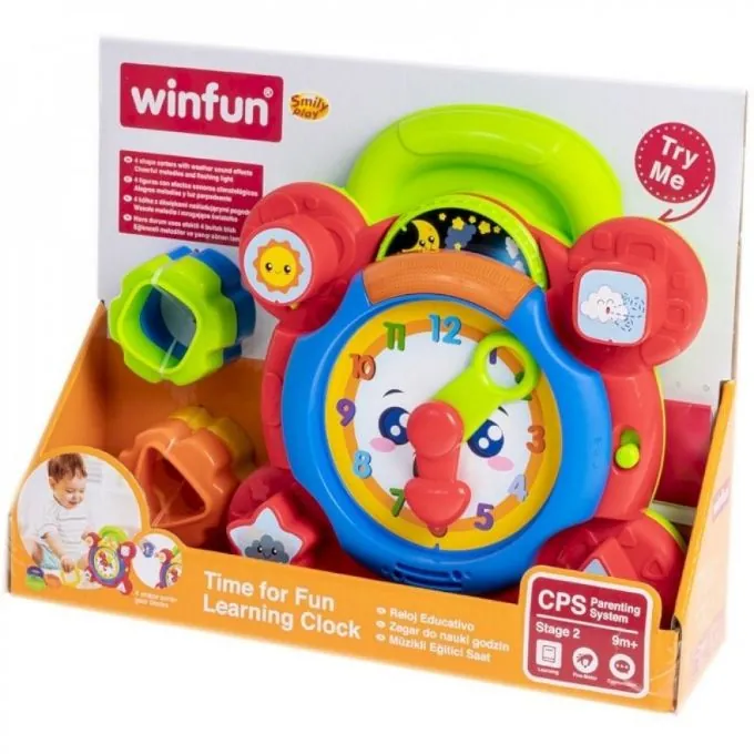 Win-Fun Learning Clock - Educational Toy for Kids