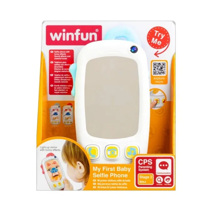 Win-Fun Baby Selfie Phone - Pretend Play Toy for Kids