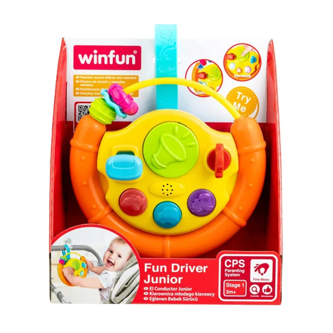 Win-Fun Musical Driver Set - Entertaining Toy for Kids