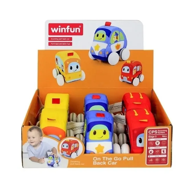 Win-Fun Pull-Back Car - Fun Toy for Children