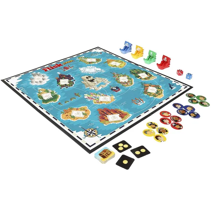 Risk Junior Strategy Board Game - Pirate-Themed (Ages 5+) - Image 2