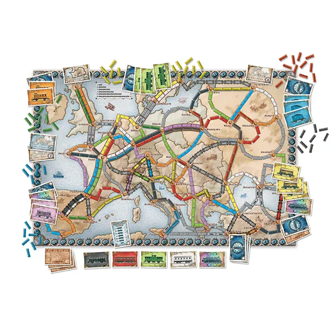 Ticket to Ride Europe Strategy Board Game - 2-5 Players (30-60 Minutes) - Image 3