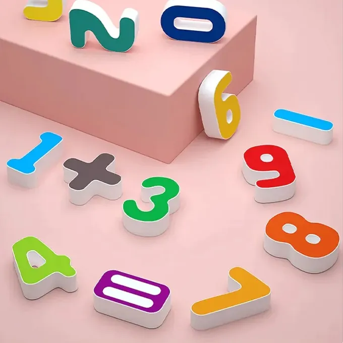 Montessori Wooden Busy Board - Math Fishing Counting Toy - Image 8