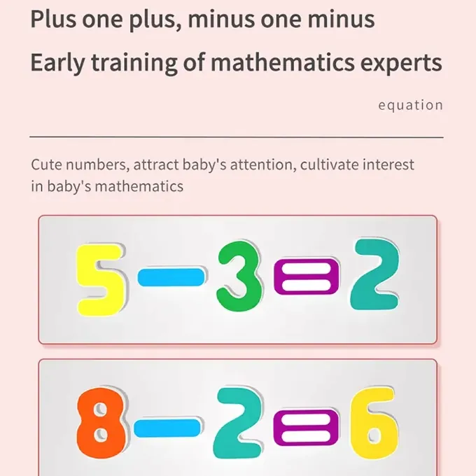 Montessori Wooden Busy Board - Math Fishing Counting Toy - Image 4