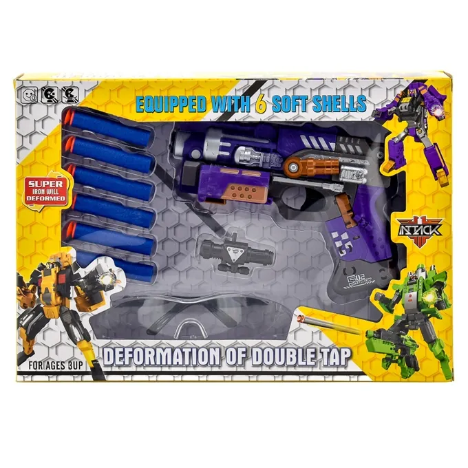 Transformer Dart Blaster - 2-in-1 Toy Gun for Kids - Image 5