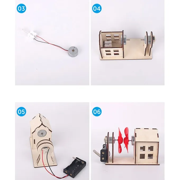 Wind Power Station STEM Kit ? Educational Toy for Kids - Image 3