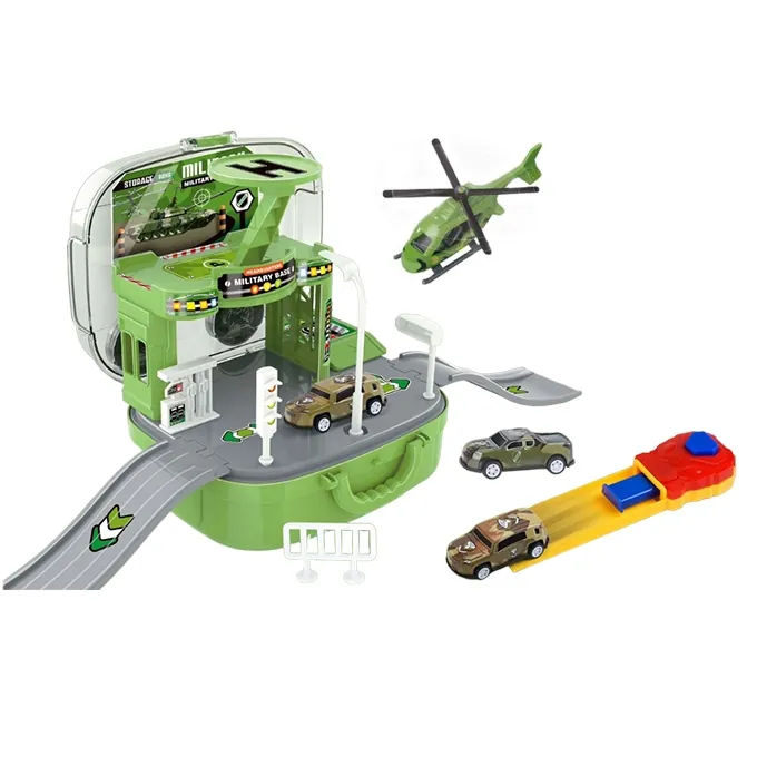 Mini Military Cars with Storage Case - Exciting Toy for Kids - Image 2