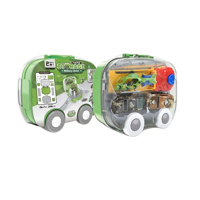 Mini Military Cars with Storage Case - Exciting Toy for Kids - Image 4