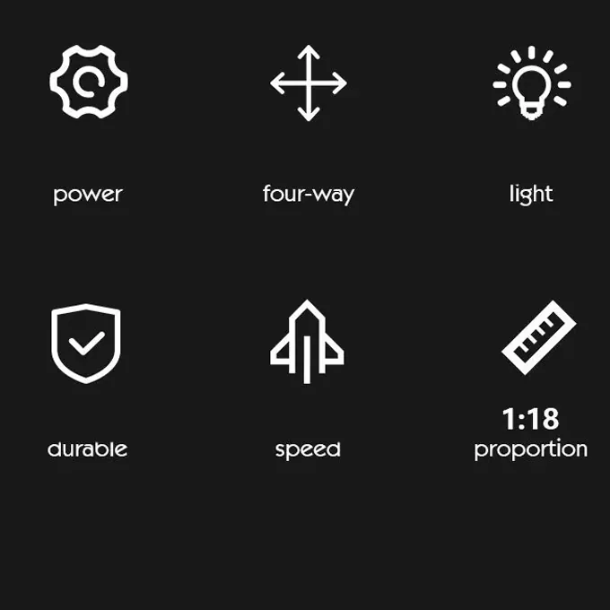 Remote Control Lamborghini Model Car with Lights for Kids and Adults - High-Quality RC Toy - Image 3