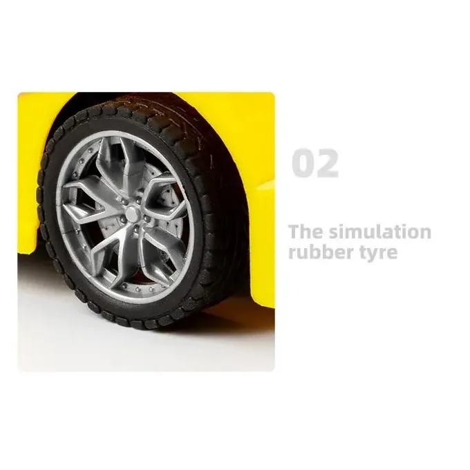Remote Control Lamborghini Model Car with Lights for Kids and Adults - High-Quality RC Toy - Image 5