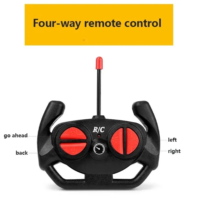 Remote Control Bugatti Model Car with LED Lights - High-Quality Remote Control Toy - Image 6
