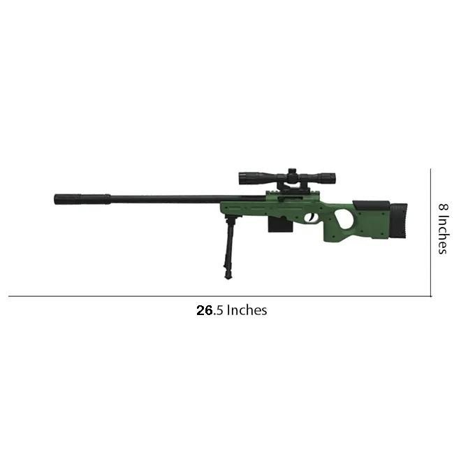 AWM Shell-Ejecting Nerf Blaster - Realistic Toy Shooter for Kids - Image 2