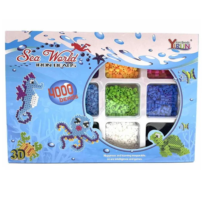 Thermal Mosaic Underwater Sea World 4000 Beads Set for Kids - High-Quality Toy for Girls - Image 5