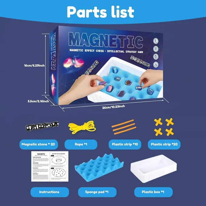 Magnetic Chess Set - Educational Strategy Game - Image 4