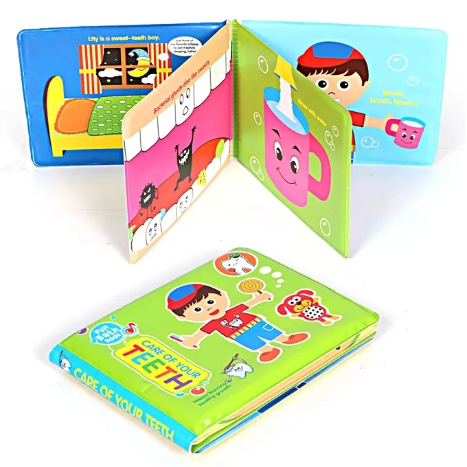 Care for Your Teeth Bath Book - Educational Toy for Kids