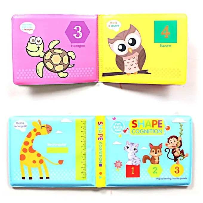 Shape Recognition Bath Book Toy for Kids - High-Quality Baby Toy - Image 3
