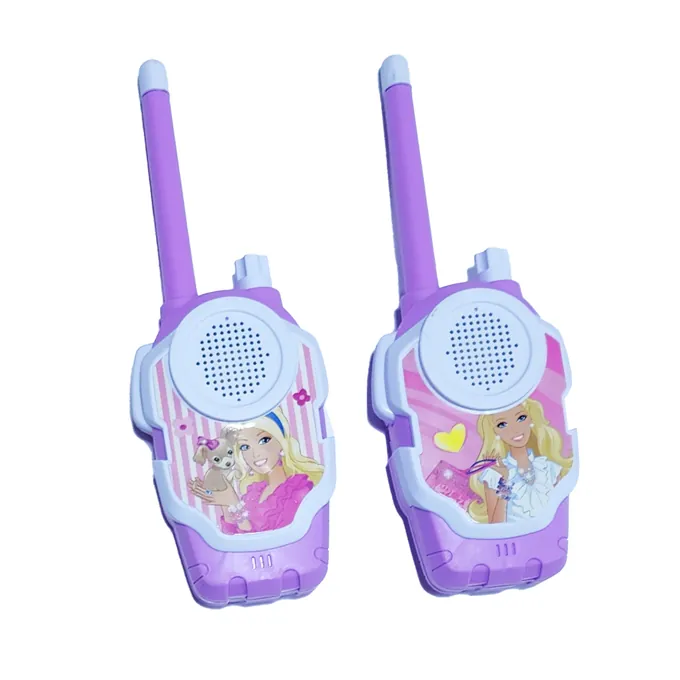 Barbie Walkie Talkies for Kids - 50cm Range - Pink (Battery-Powered) - Image 2