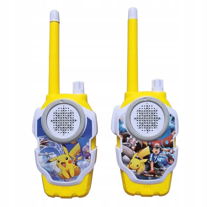 Pok?mon Walkie Talkies for Kids - 50cm Range - Yellow (Battery-Powered) - Image 2