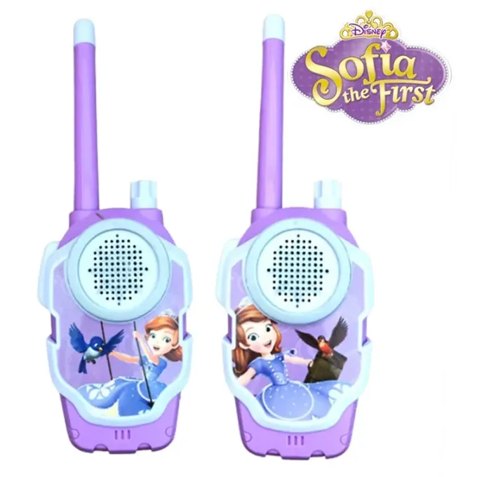 Princess Sofia Walkie Talkies for Kids - 50cm Range - Purple (Battery-Powered) - Image 2