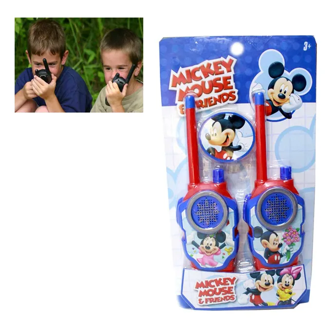 Mickey Mouse Walkie Talkies for Kids - 50cm Range - Red (Battery-Powered) - Image 4