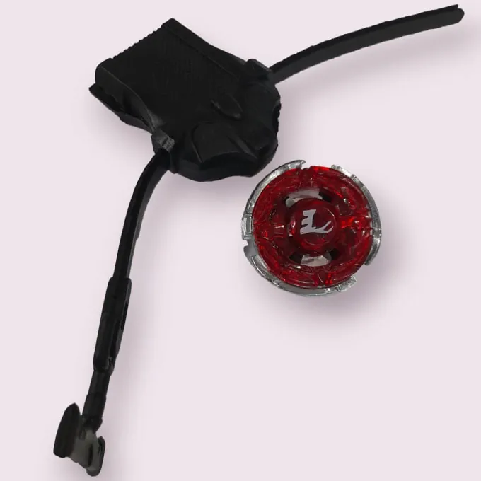 Beyblade Turbo Rapidity with Launcher - Fun Spinning Battle Toy for Kids - Image 3