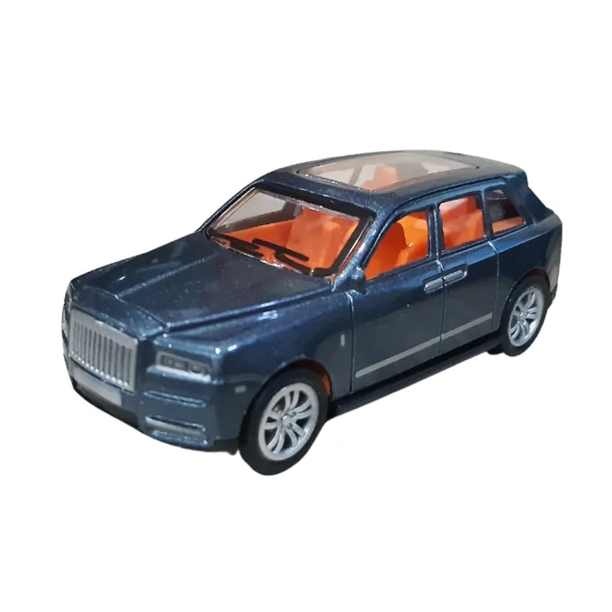 Rolls Royce Cullinan Hatchback Die-Cast Model - 4 Inches - Blue Grey - Image 3